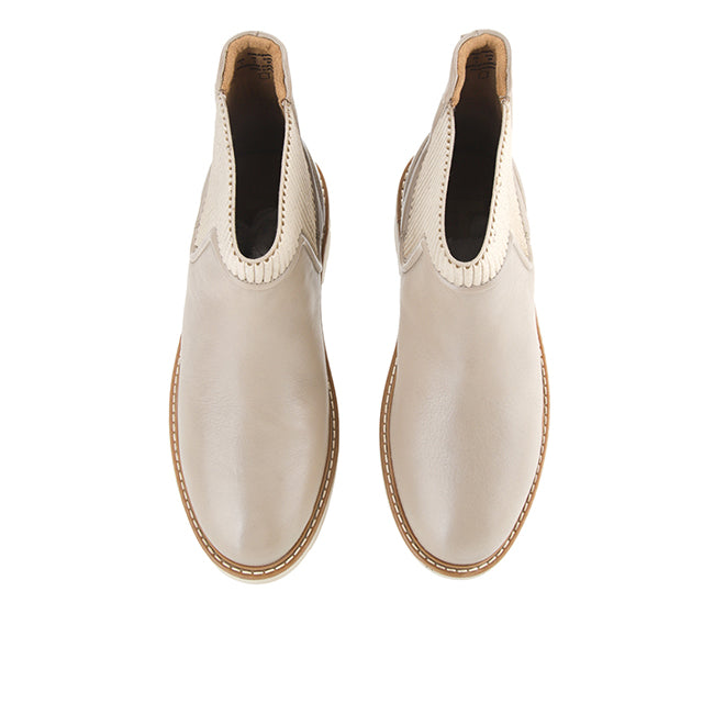 Hush Puppies Women Shoes Jodie Chelsea In Muted Sage Leather