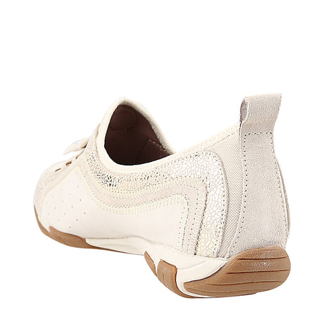 Hush Puppies Sepatu Sneaker Wanita Ladies Casual - Qualify In Off White Nubuck/Pearl