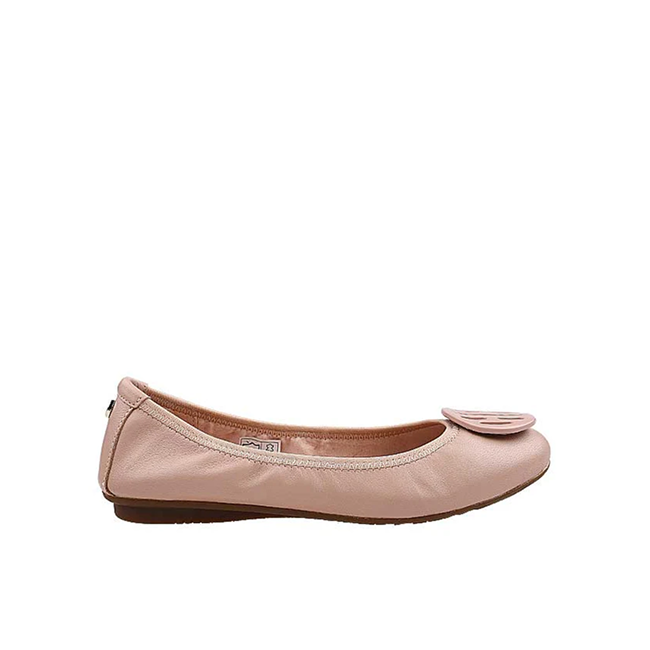 Hush Puppies Sepatu Flats Wanita Samantha In Nude Pink