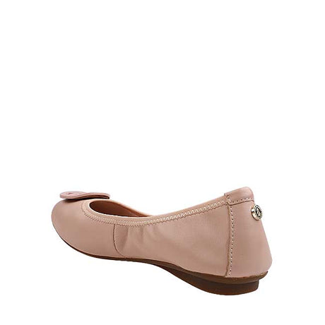 Hush Puppies Sepatu Flats Wanita Samantha In Nude Pink