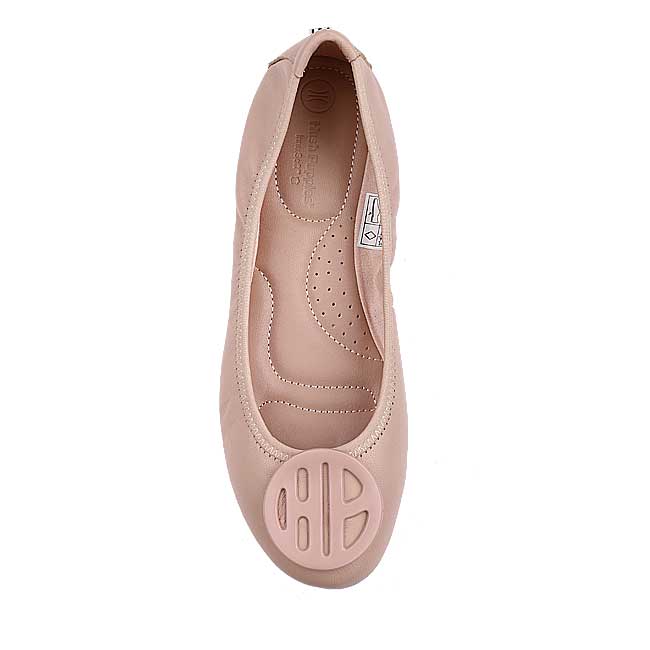Hush Puppies Sepatu Flats Wanita Samantha In Nude Pink