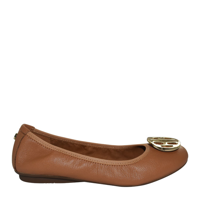 Hush Puppies Sepatu Round Toe Wanita Samantha Ii In Tan