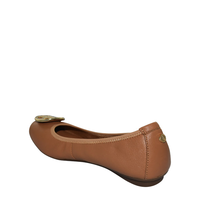 Hush Puppies Sepatu Round Toe Wanita Samantha Ii In Tan