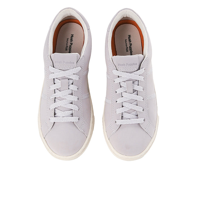 Hush Puppies Sepatu Wanita Lace Up The Good Sneak In Lilac