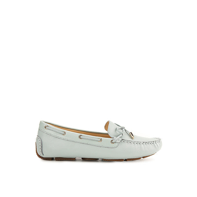Hush Puppies Sepatu Wanita Loafers Sasha In Light Blue
