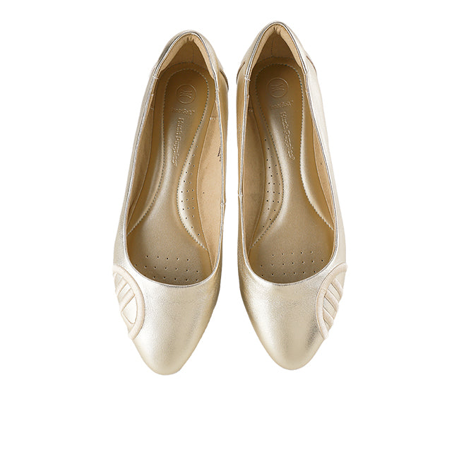 Hush Puppies Sepatu Wanita Slip On Kristy Emmy In Light Gold