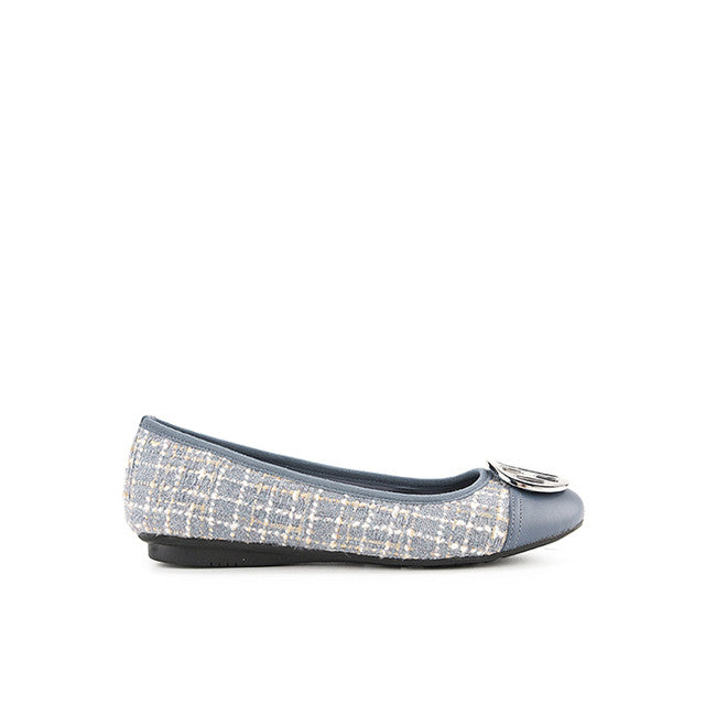 Hush Puppies Sepatu Wanita Flats Samantha Twilly In Blue
