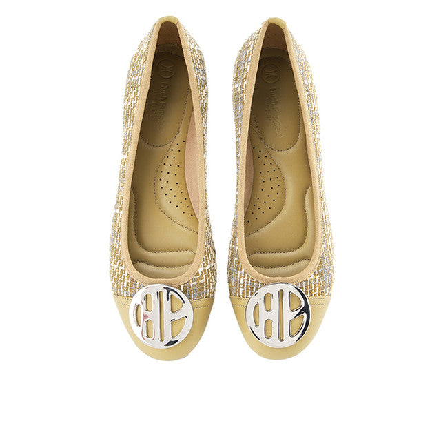 Hush Puppies Sepatu Wanita Flats Samantha Twilly In Khaki