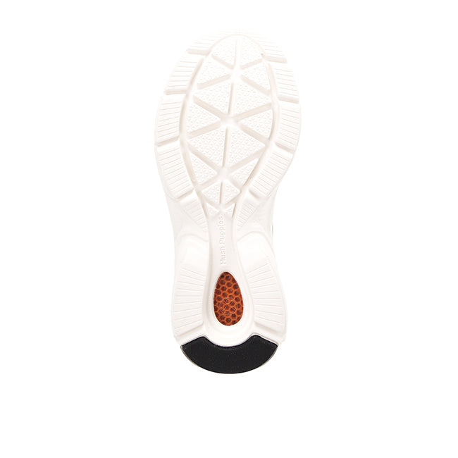 Hush Puppies Sepatu Wanita Sling Back Movement Hybrid In Bold Black Leather