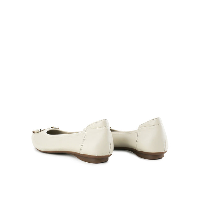 Hush Puppies Shoes Wanita Flats Channel In Beige
