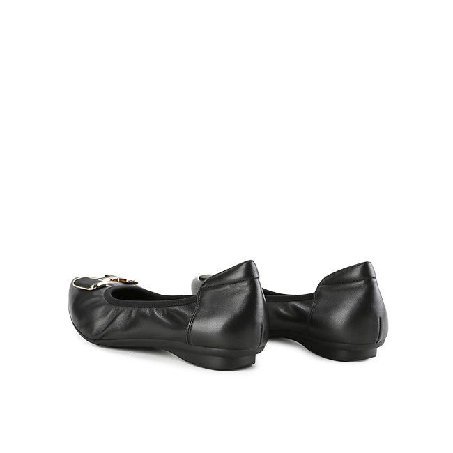 Hush Puppies Shoes Wanita Flats Channel In Black