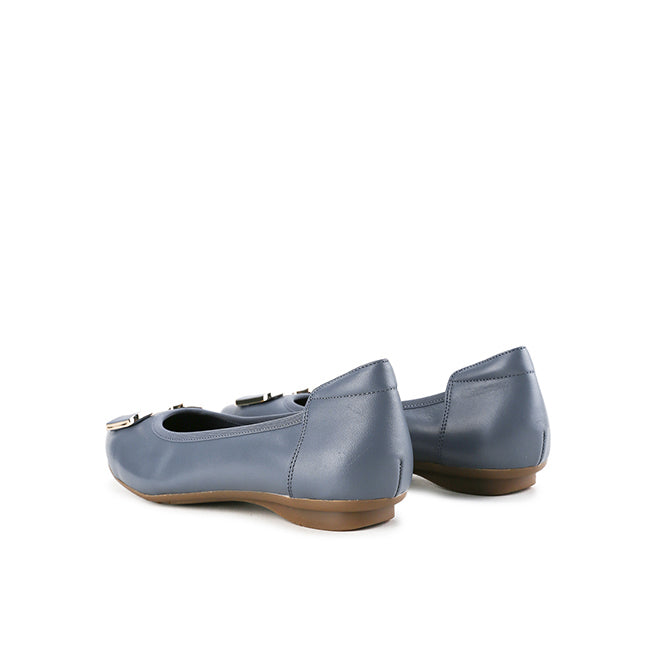 Hush Puppies Shoes Wanita Flats Channel In Blue