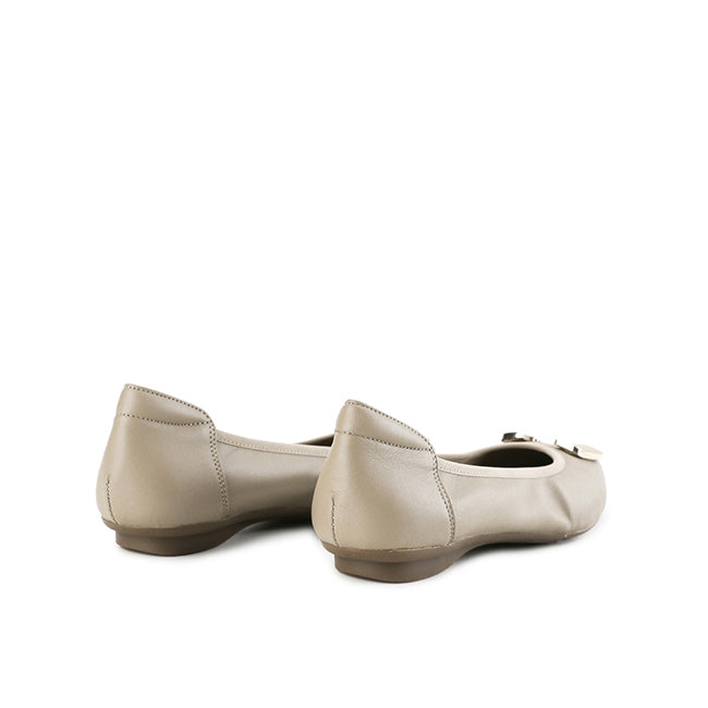 Hush Puppies Shoes Wanita Flats Channel In Taupe