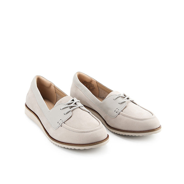 Hush Puppies Sepatu Wanita Marina Lace Up In Light Grey