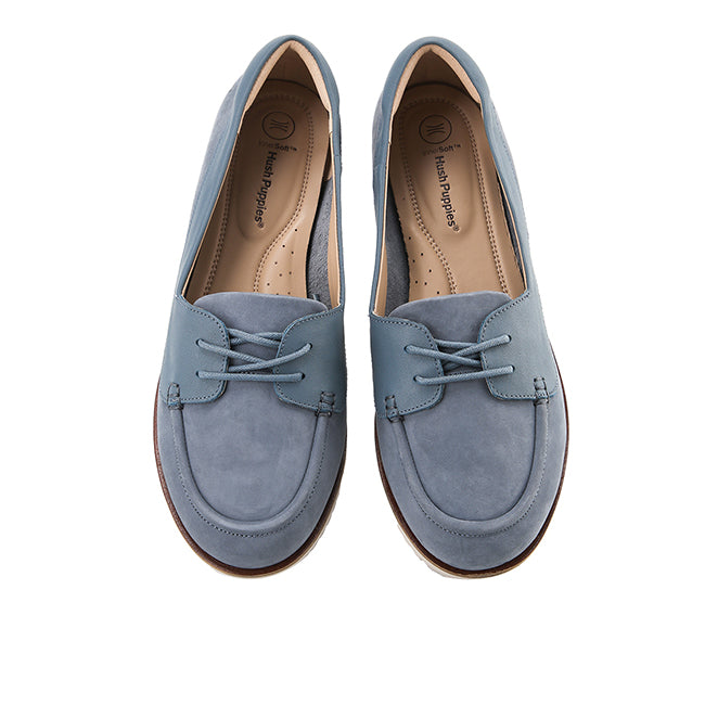 Hush Puppies Sepatu Wanita Marina Lace Up In Blue