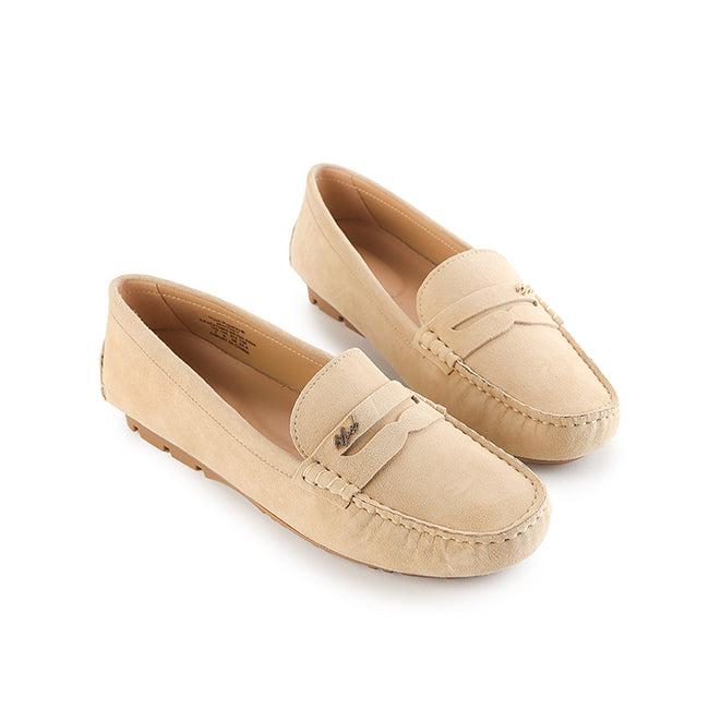 Hush Puppies Sepatu Wanita Flats Whitney In Beige