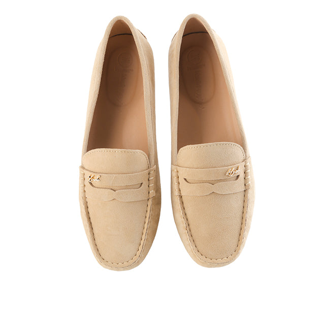 Hush Puppies Sepatu Wanita Flats Whitney In Beige