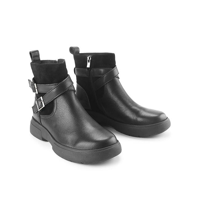 Hush Puppies Sepatu Wanita Boots Sahara In Black