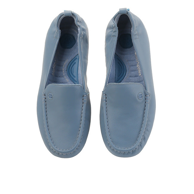Hush Puppies Women Shoes Harmony Tr Slip On In Blue