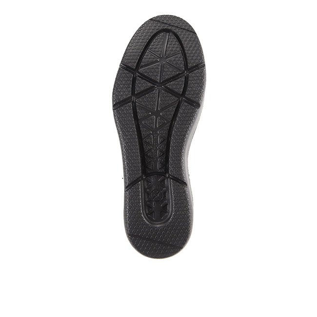 Joy Wingtip In Bold Black Leather