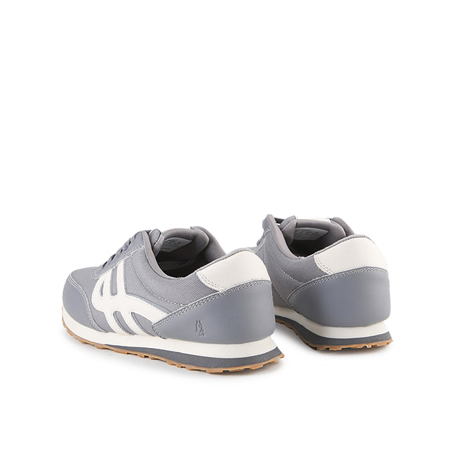 Hush Puppies Women Shoes Seventy Eight In Frost Grey Leather