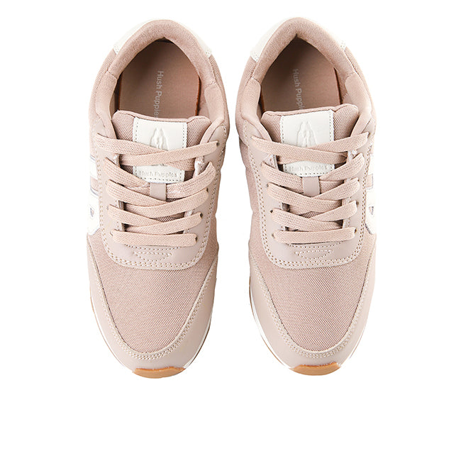 Hush Puppies Women Shoes Seventy Eight In Warm Taupe Leather