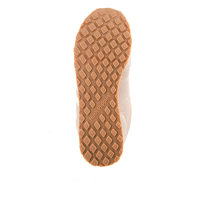Hush Puppies Women Shoes Seventy Eight In Warm Taupe Leather