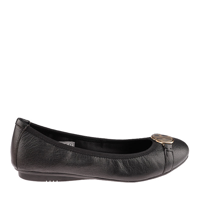 Hush Puppies Sepatu Round Toe Wanita Samantha Lauren In Black
