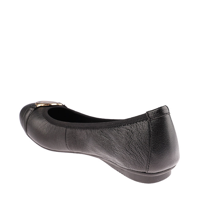 Hush Puppies Sepatu Round Toe Wanita Samantha Lauren In Black