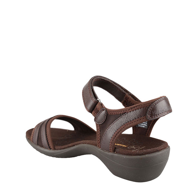 Hush Puppies Sandal Strapback Wanita Athos In Brown