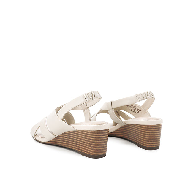 Hush Puppies Sandal Wedges Wanita Marion Fox In Beige