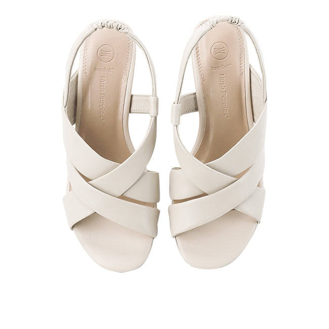 Hush Puppies Sandal Wedges Wanita Marion Fox In Beige