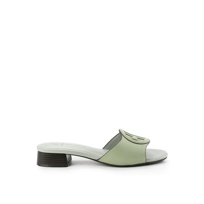 Hush Puppies Sandal Wanita Heels Lindsay In Sage