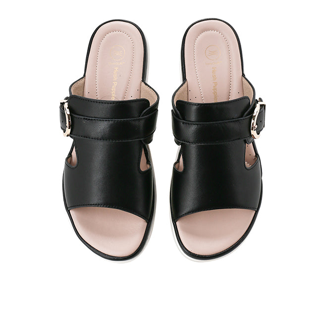 Hush Puppies Sandal Wanita Slide Monika Ava In Black