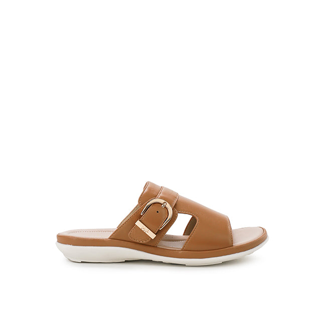 Hush Puppies Sandal Wanita Slide Monika Ava In Camel