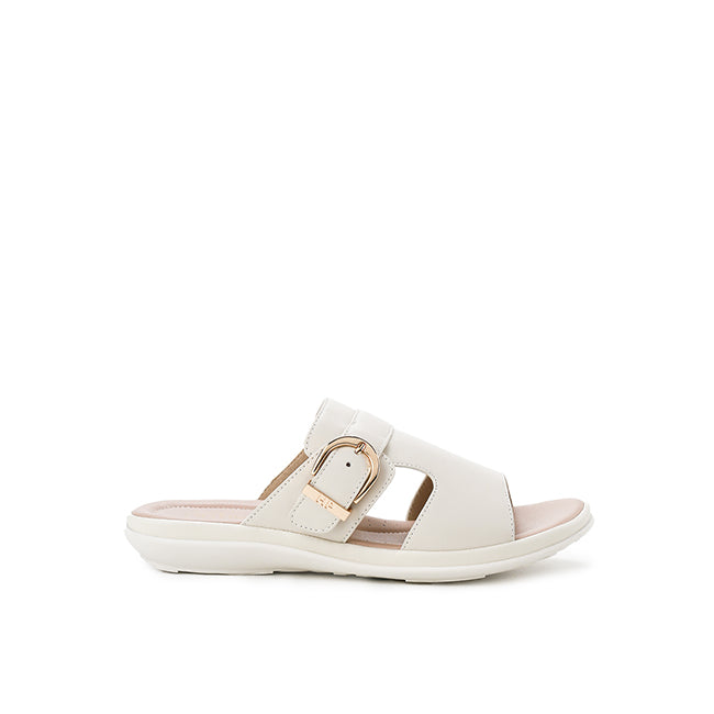 Hush Puppies Sandal Wanita Slide Monika Ava In Off White