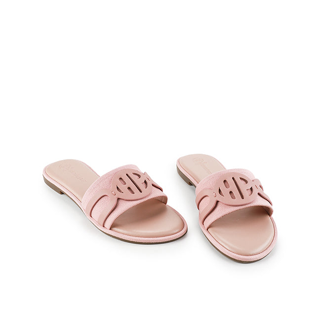 Hush Puppies Sandal Wanita Slide Raven Cave In Nude Pink