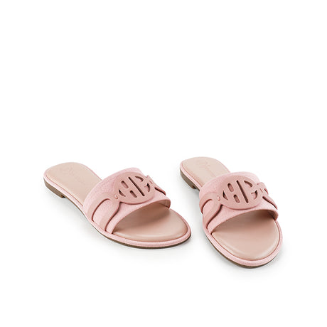 Hush Puppies Sandal Wanita Slide Raven Cave In Nude Pink