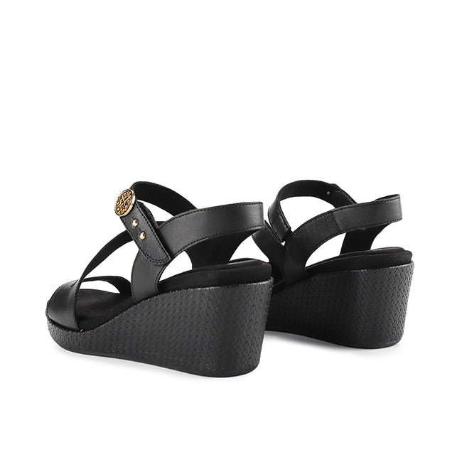 Hush Puppies Sandal Wanita Sling Back Willow Slingback In Black