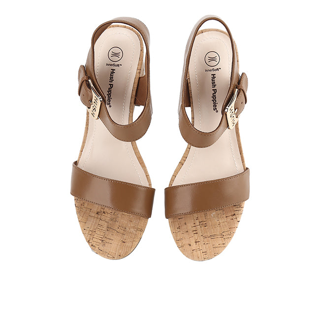 Hush Puppies Sepatu Wanita Heels Mimiko Hush In Tan