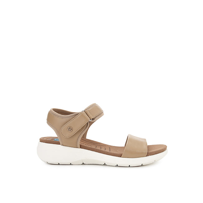 Hush Puppies Sandal Wanita Straps Hilda Tr In Beige