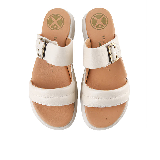 Uplift 2 Band Slide In Light Stone Leather