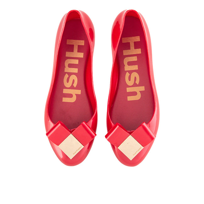 Hush Puppies Sepatu Wanita Flats Emilia Valley In Red