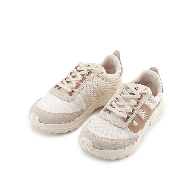 Hush Puppies Sepatu Wanita Sneakers Seventy8 Runner In Light Stone Textile
