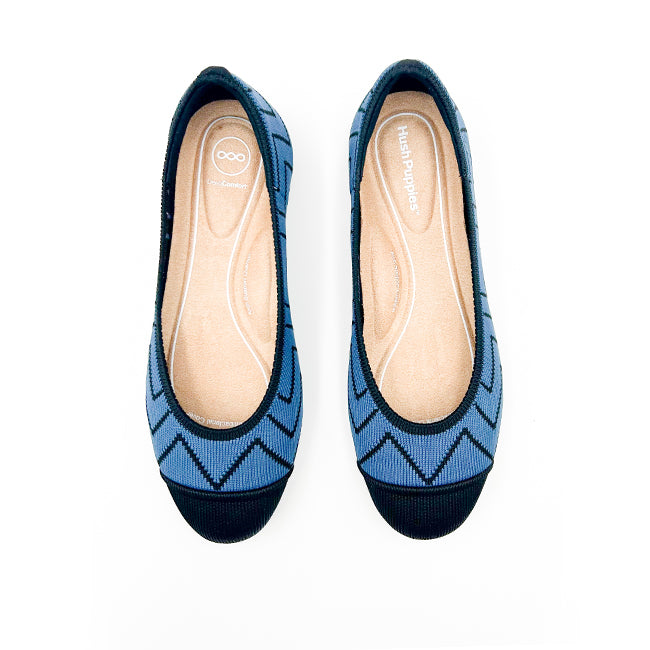 Hush Puppies Sepatu Wanita Flats Alona In Blue