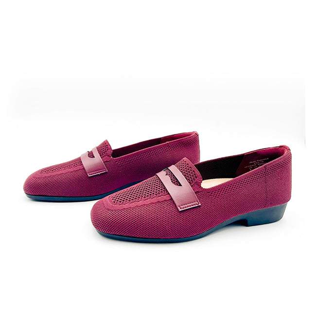 Hush Puppies Sepatu Wanita Flats Arletta In Maroon