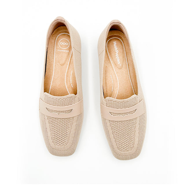 Hush Puppies Sepatu Wanita Flats Arletta In Nude
