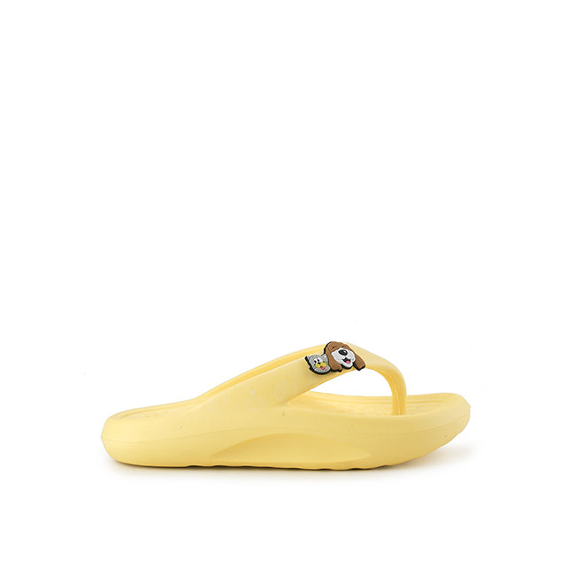 Hush Puppies Sandal Wanita Slide Olsen J Aloha In Yellow