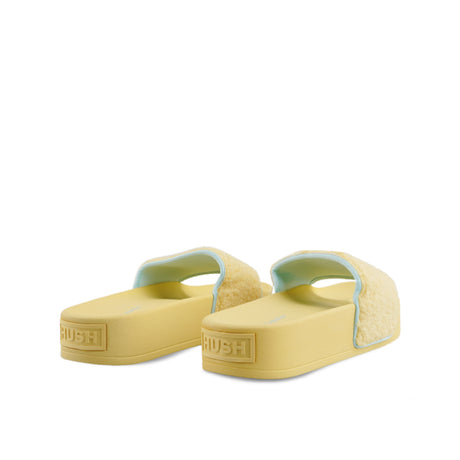 Hush Puppies Sandal Wanita Slide Kawaii Pawty In Yellow