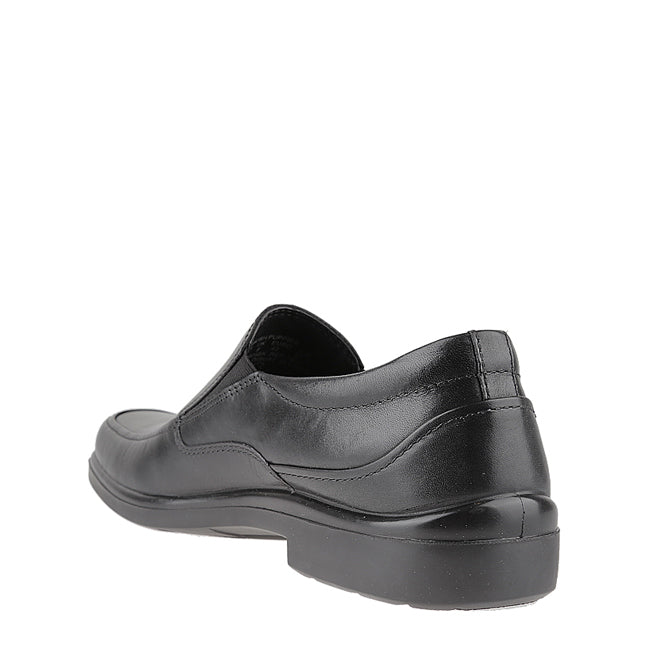 Hush Puppies Sepatu Slip On Pria James Streetsmart Ii In Black Wp Leather Np